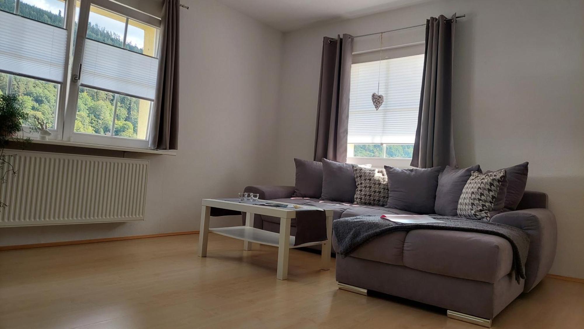 Apartement Am Waldrand Bad Wildbad Exterior photo