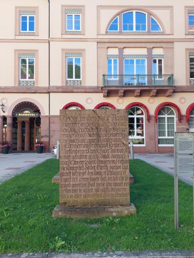 Apartement Am Waldrand Bad Wildbad Exterior photo